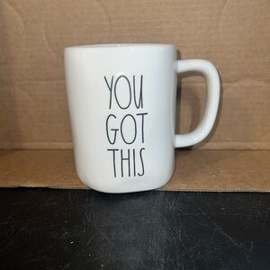 Rae Dunn White 'You Got This' Mug